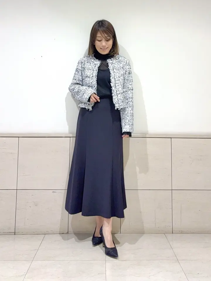 GRACE CONTINENTAL yukimi yonee コーディネート画像