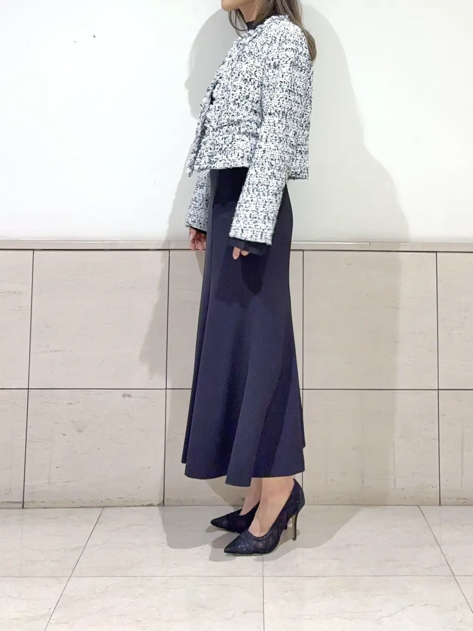 GRACE CONTINENTAL yukimi yonee コーディネート画像