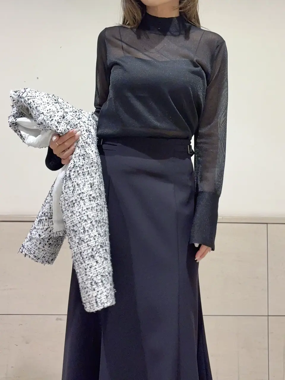 GRACE CONTINENTAL yukimi yonee コーディネート画像