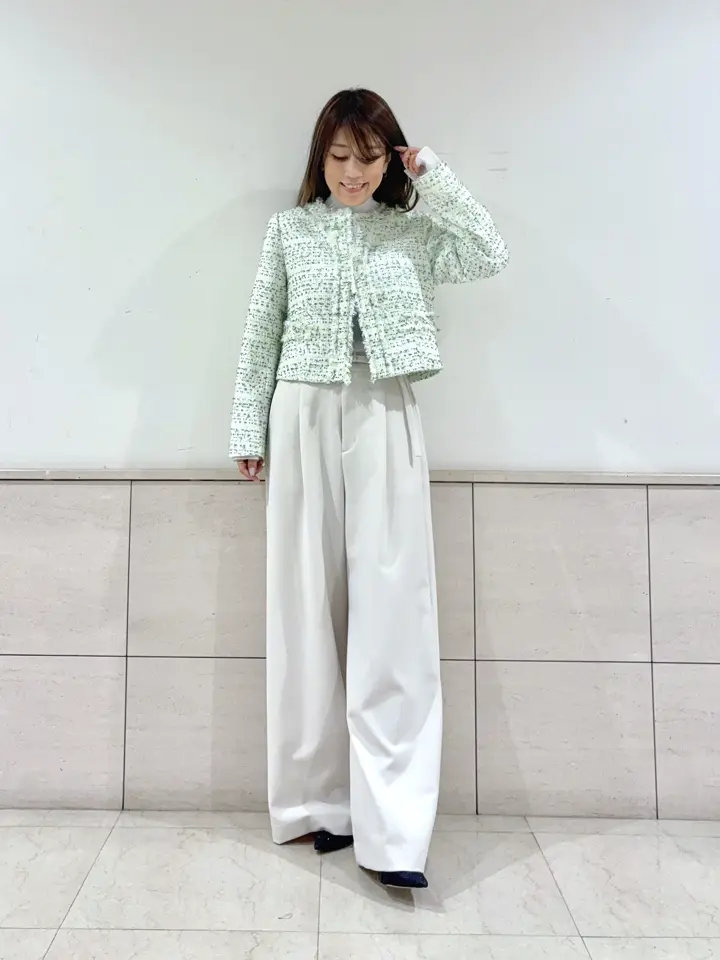 GRACE CONTINENTAL yukimi yonee コーディネート画像