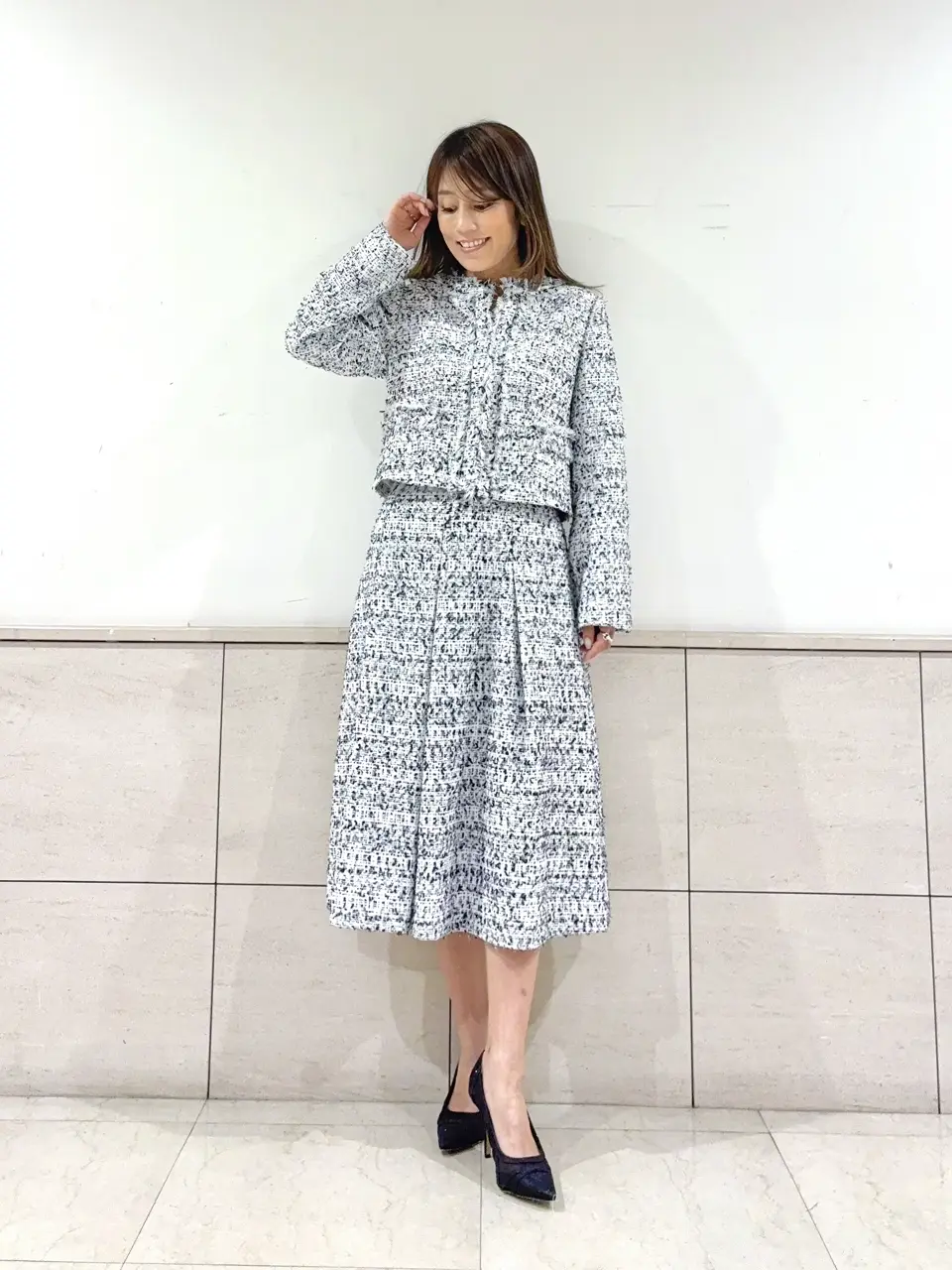 GRACE CONTINENTAL yukimi yonee コーディネート画像