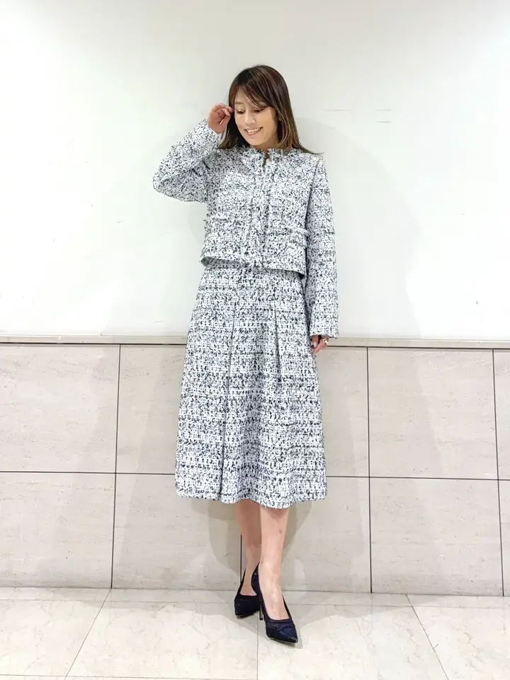 GRACE CONTINENTAL yukimi yonee コーディネート画像