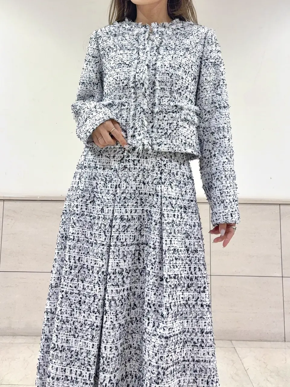 GRACE CONTINENTAL yukimi yonee コーディネート画像