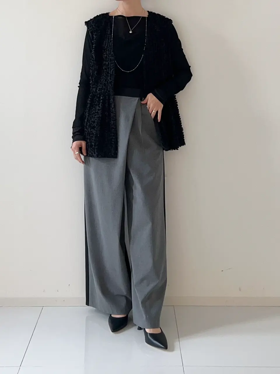 GRACE CONTINENTAL 古川温子 コーディネート画像