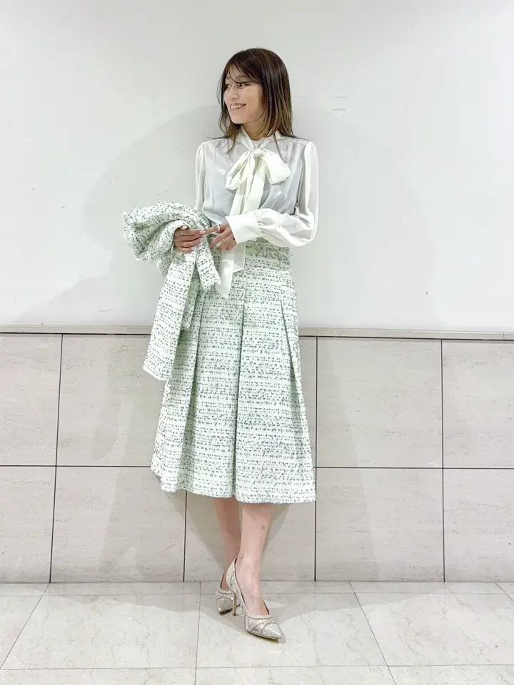 GRACE CONTINENTAL yukimi yonee コーディネート画像