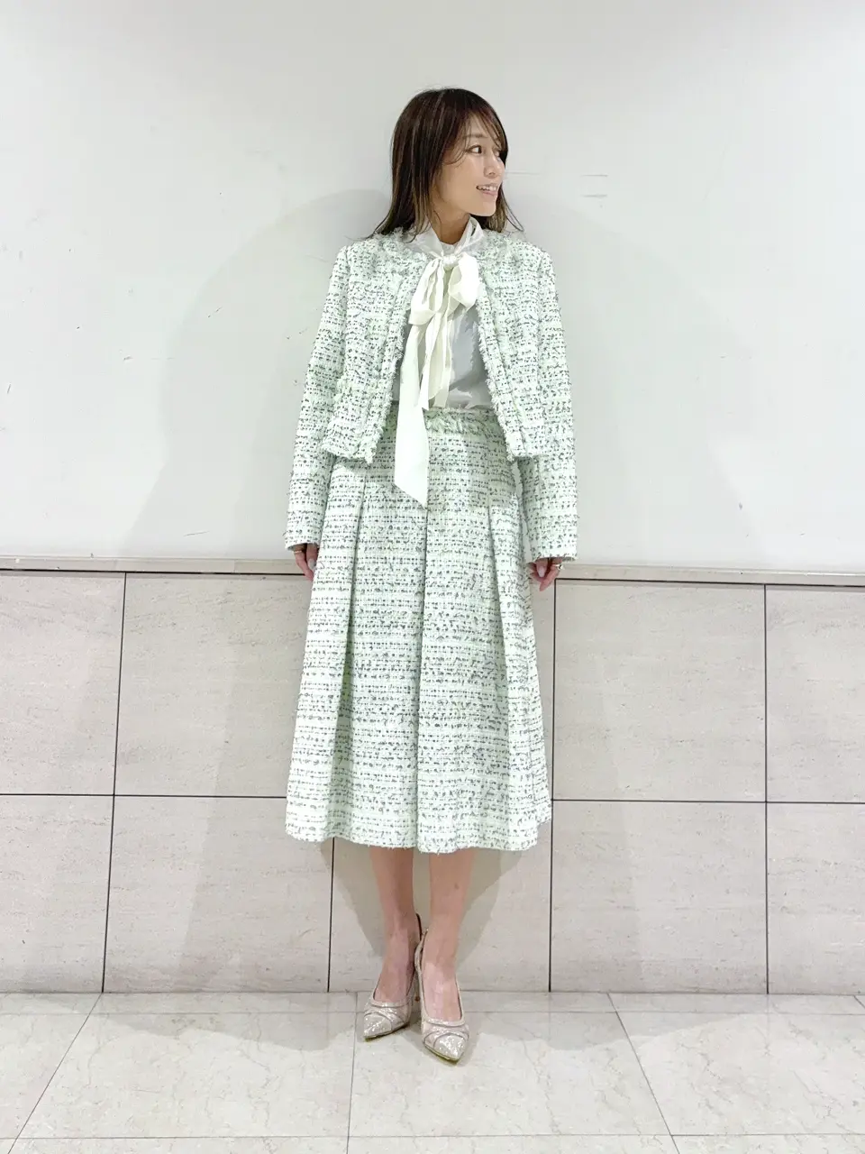 GRACE CONTINENTAL yukimi yonee コーディネート画像