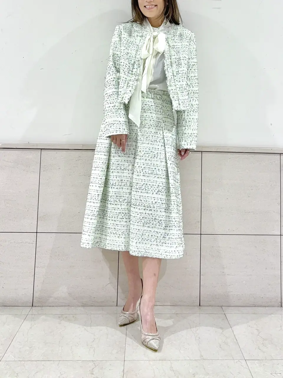 GRACE CONTINENTAL yukimi yonee コーディネート画像