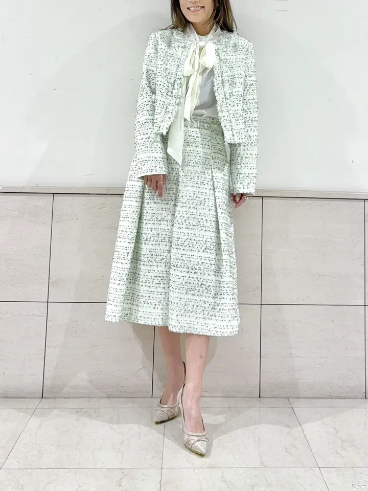 GRACE CONTINENTAL yukimi yonee コーディネート画像