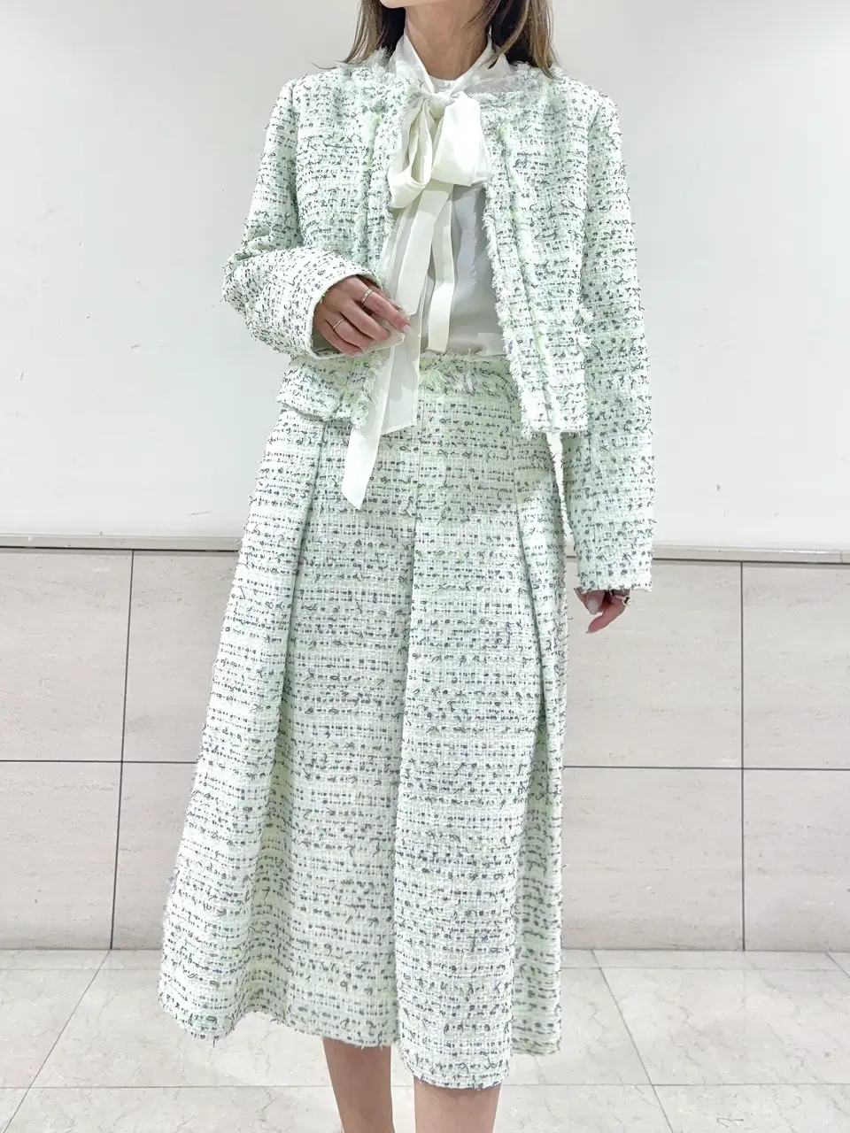 GRACE CONTINENTAL yukimi yonee コーディネート画像