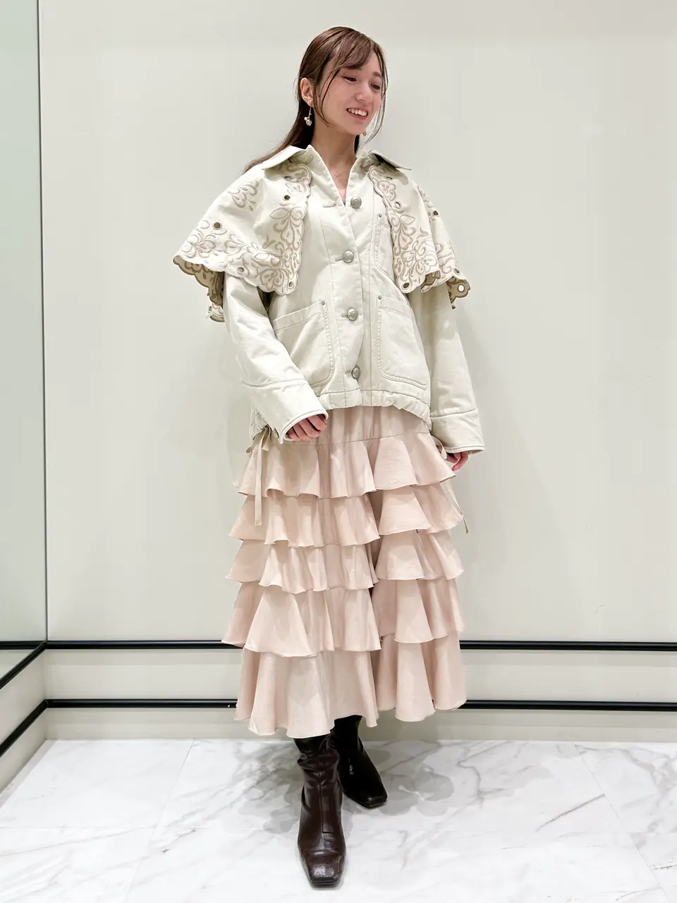 GRACE CONTINENTAL Wakazono コーディネート画像