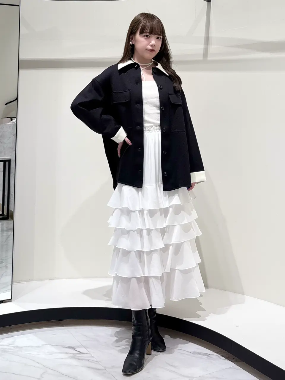 GRACE CONTINENTAL 平野 裕華 コーディネート画像