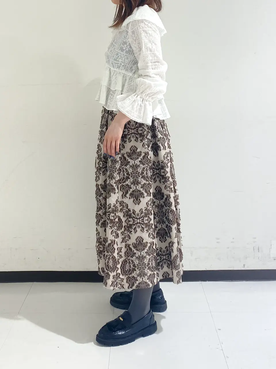 GRACE CONTINENTAL mikiho コーディネート画像