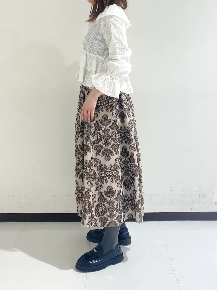 GRACE CONTINENTAL mikiho コーディネート画像