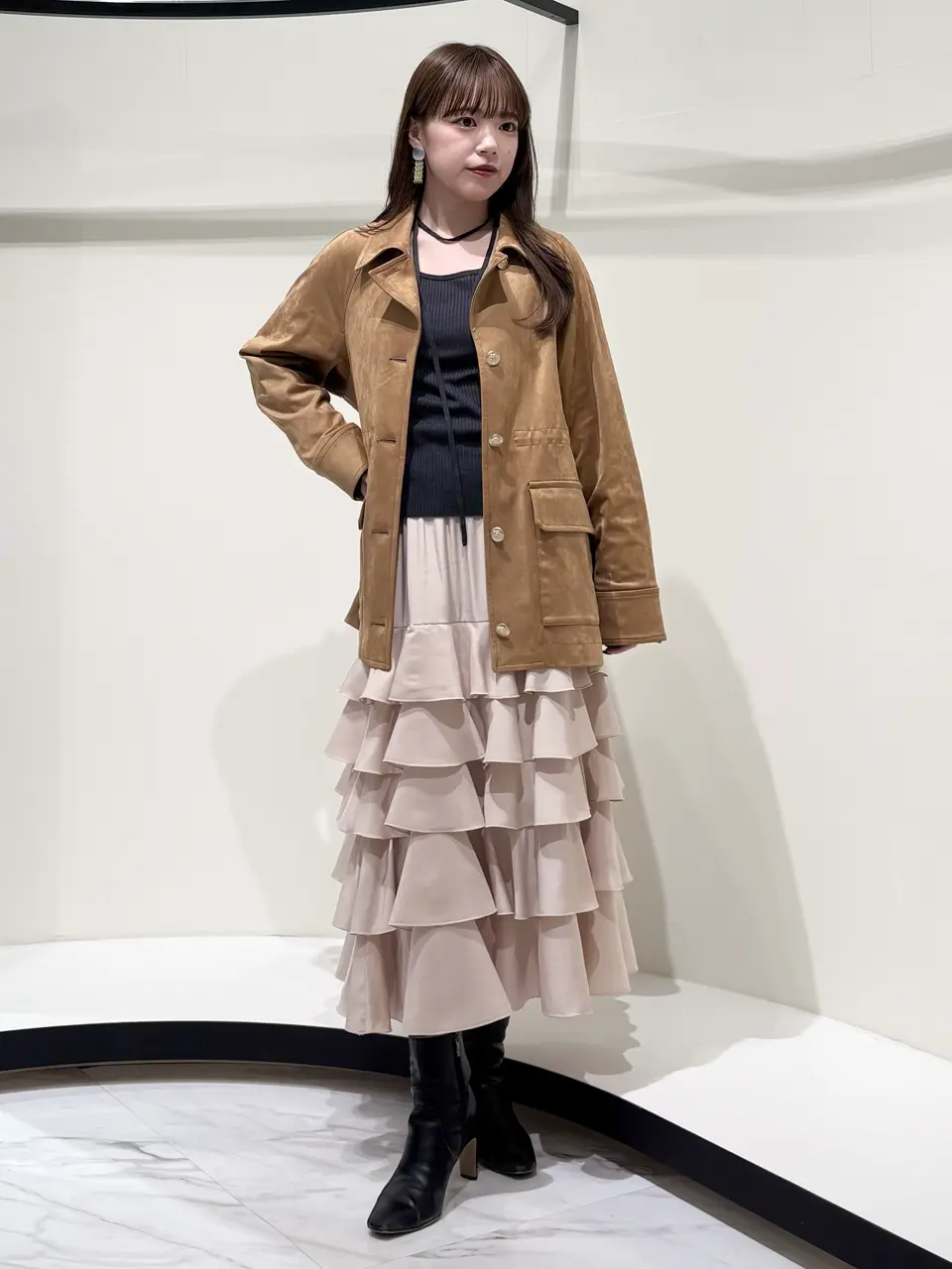 GRACE CONTINENTAL 平野 裕華 コーディネート画像