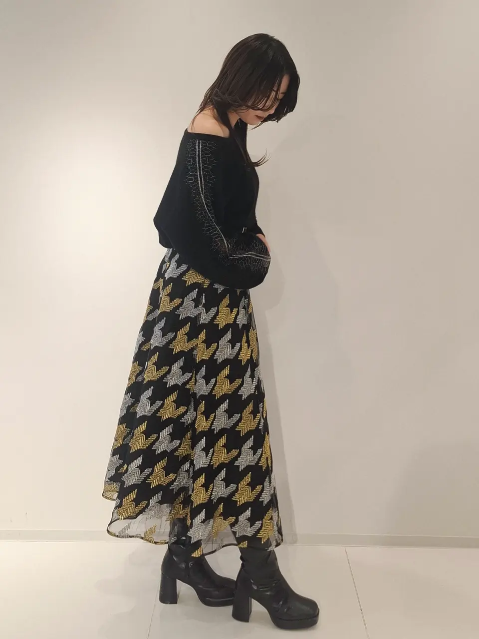 GRACE CONTINENTAL 𝙆𝙄𝙈𝙐 コーディネート画像