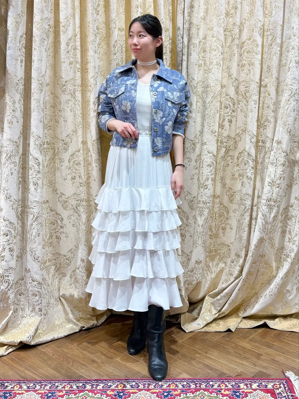 GRACE CONTINENTAL Shiori コーディネート画像