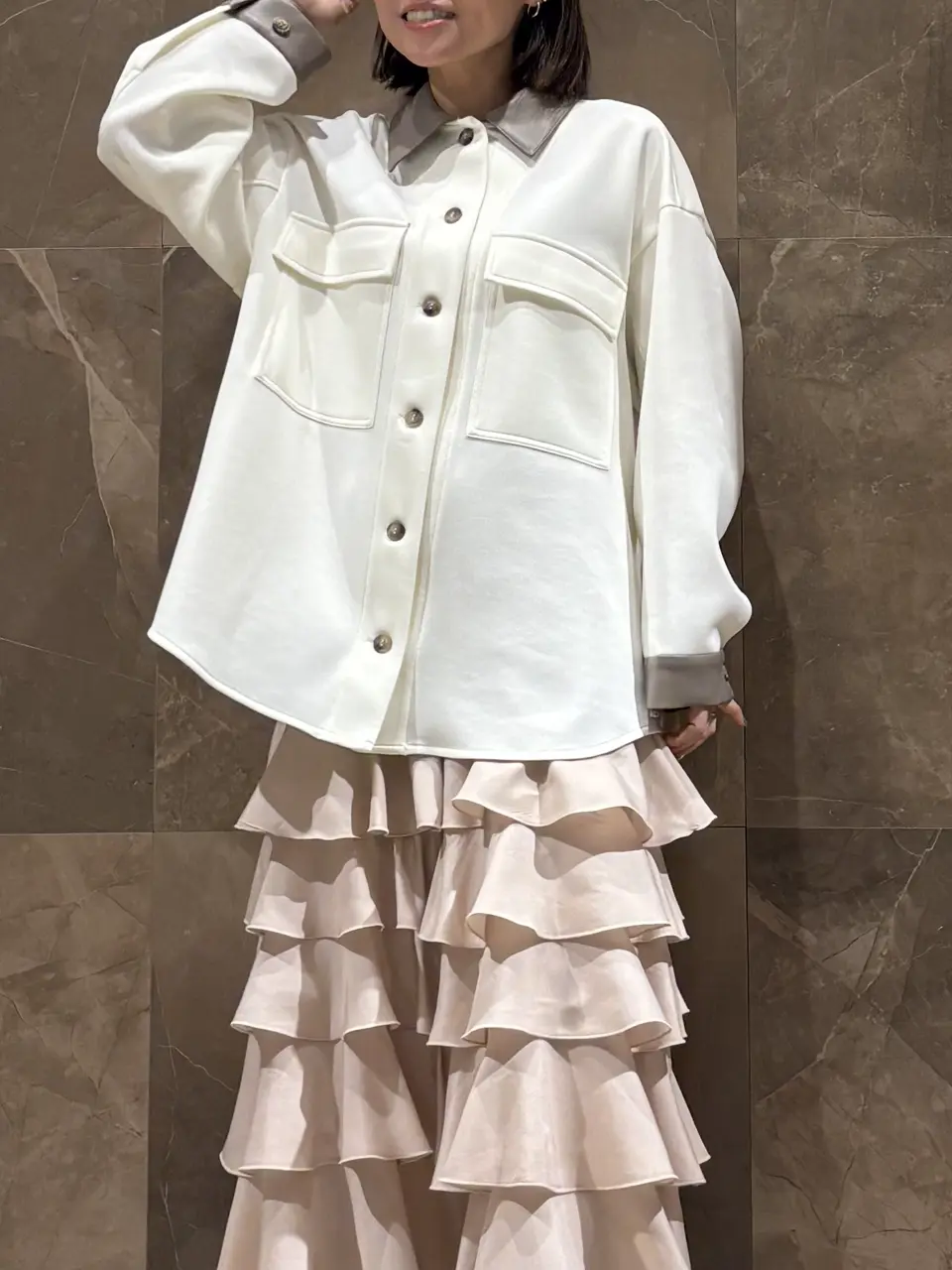 GRACE CONTINENTAL 穐山　香織 コーディネート画像