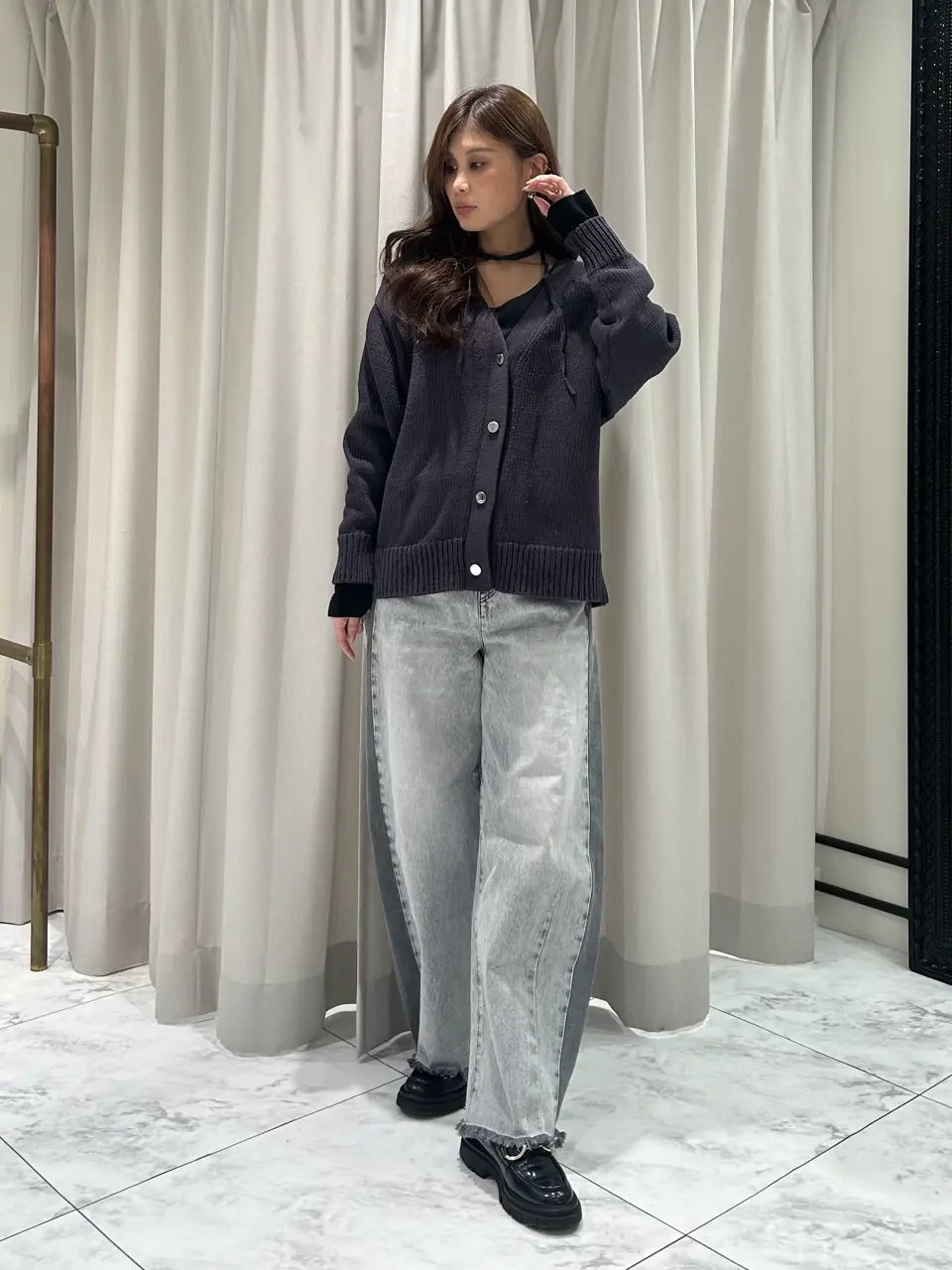 GRACE CONTINENTAL 志田　悠 コーディネート画像