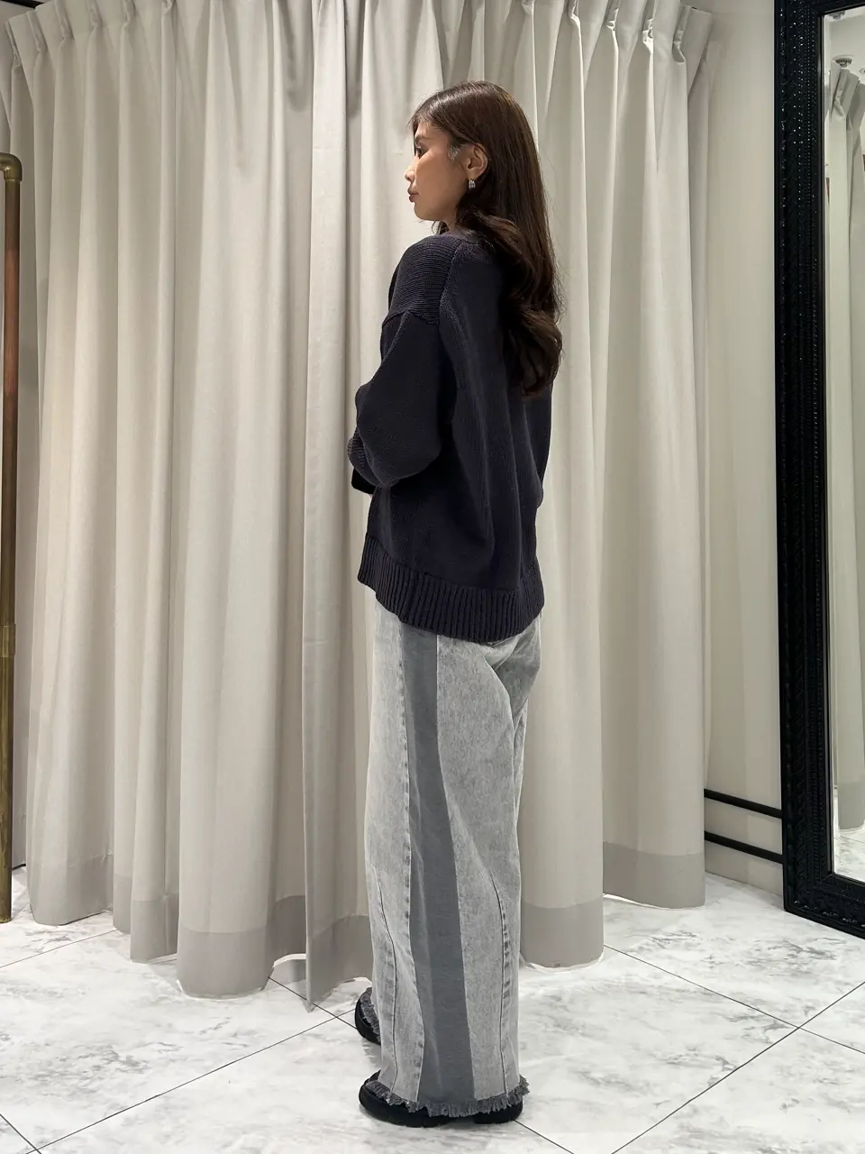 GRACE CONTINENTAL 志田　悠 コーディネート画像