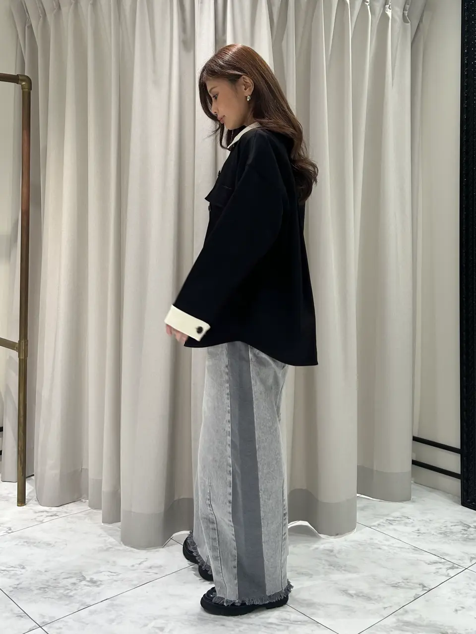 GRACE CONTINENTAL 志田　悠 コーディネート画像