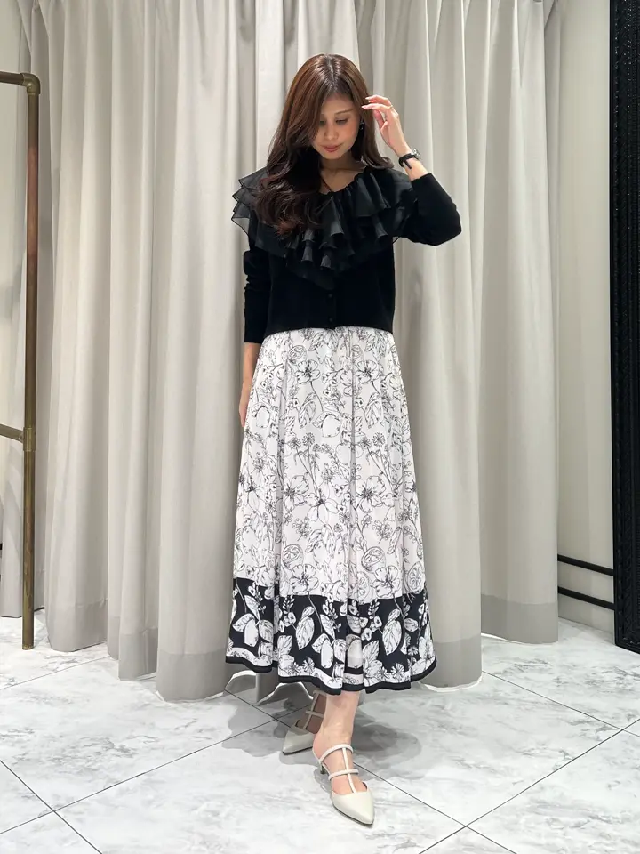 GRACE CONTINENTAL 志田　悠 コーディネート画像