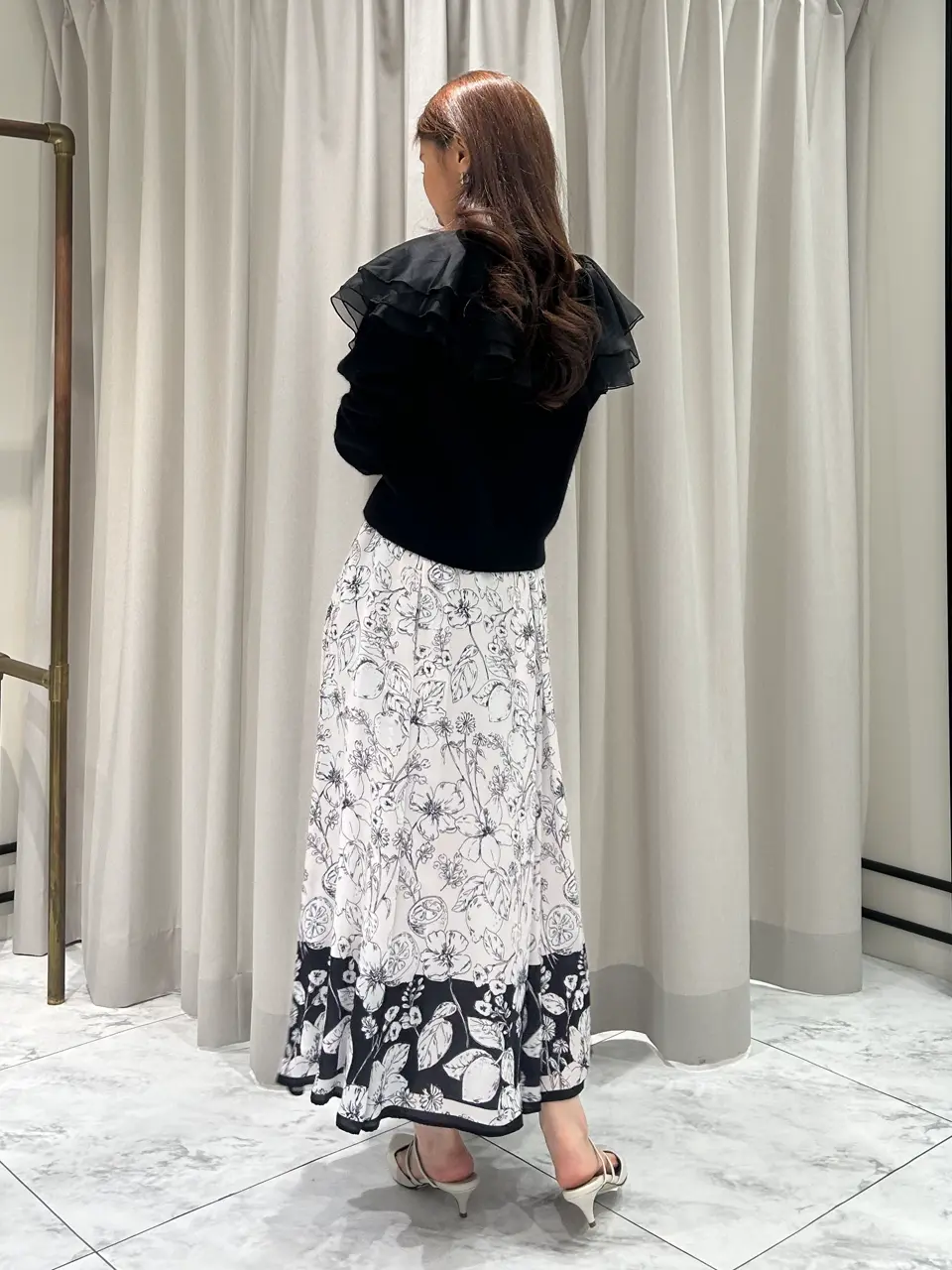 GRACE CONTINENTAL 志田　悠 コーディネート画像