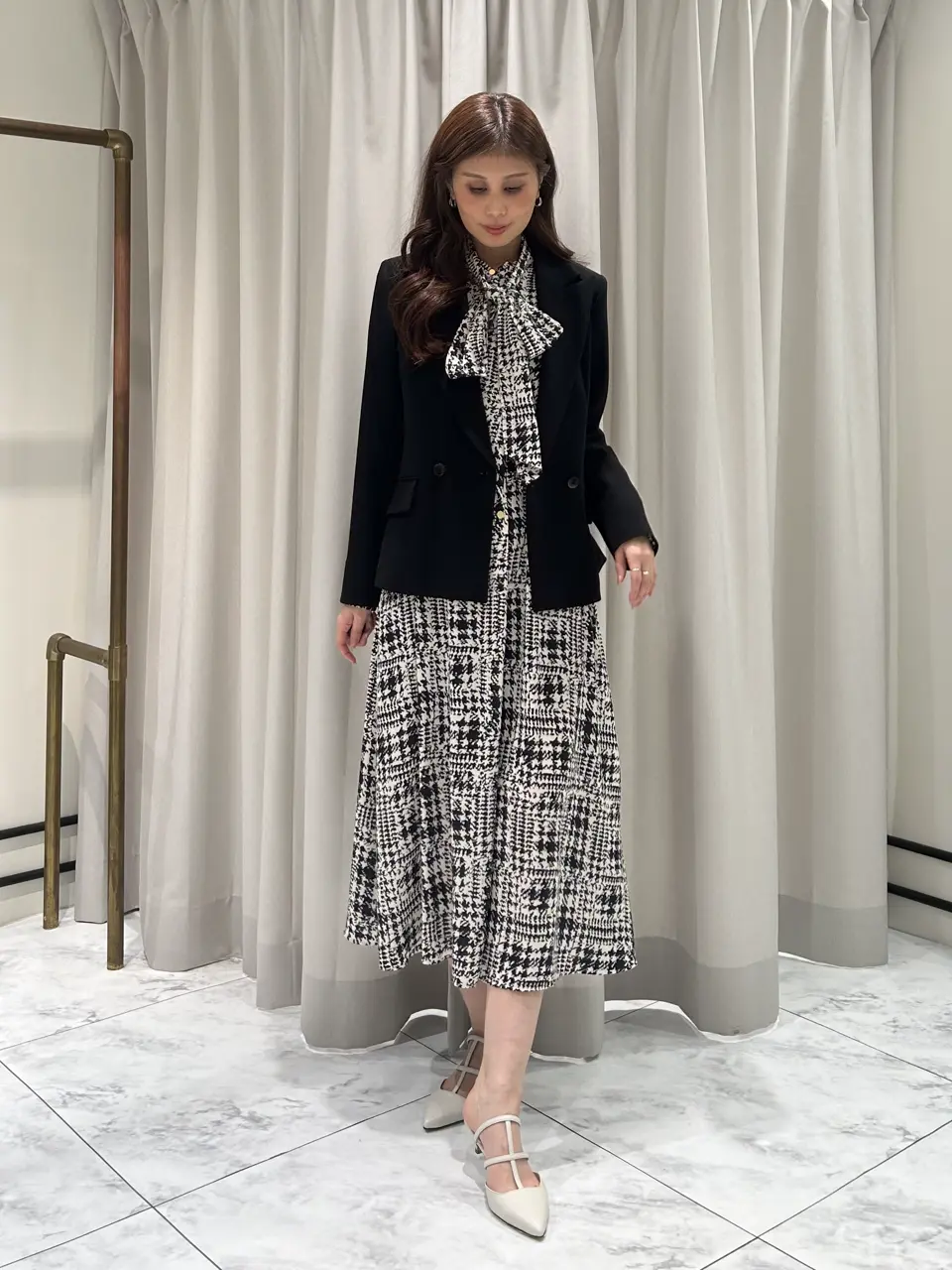 GRACE CONTINENTAL 志田　悠 コーディネート画像