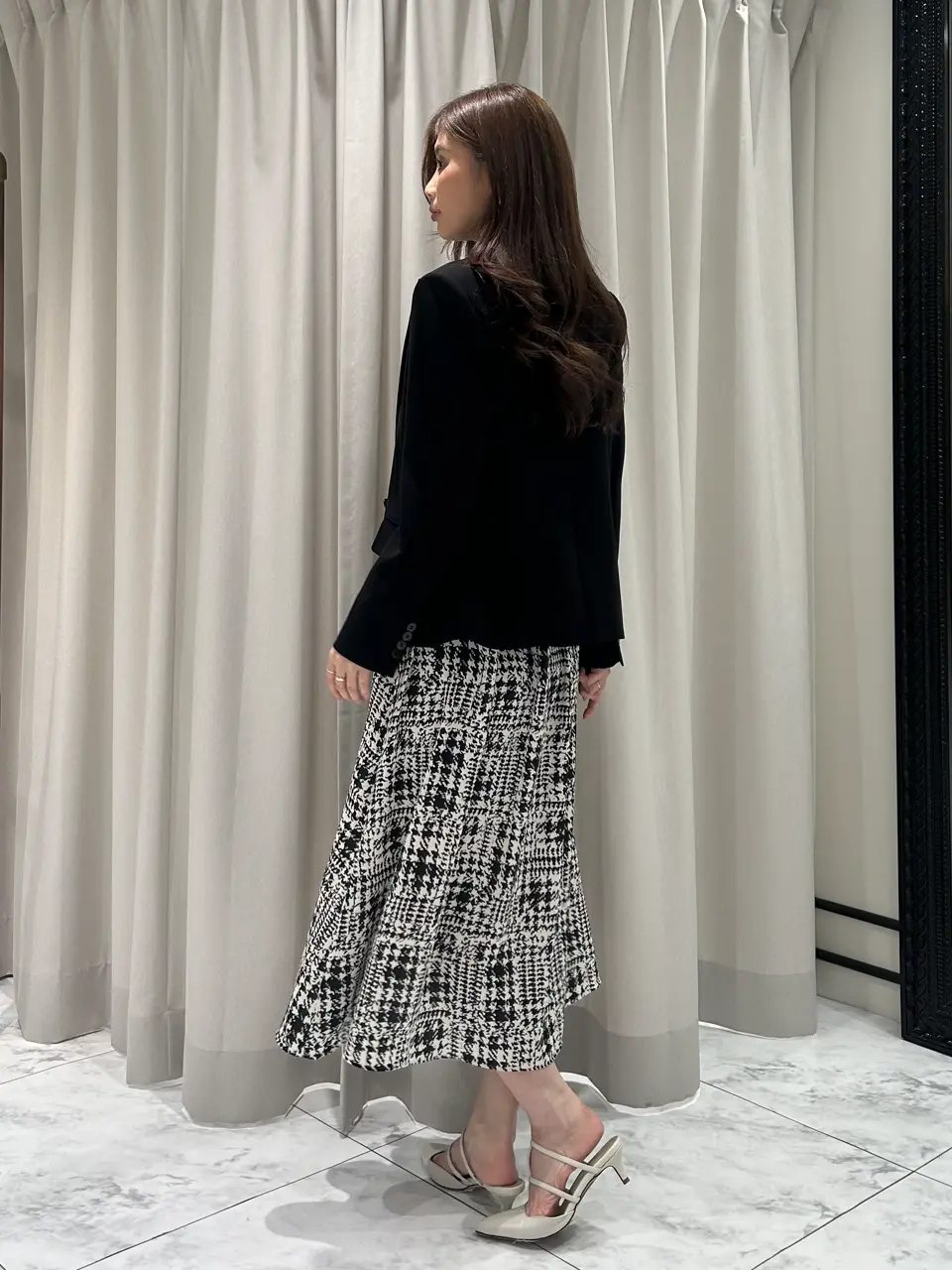 GRACE CONTINENTAL 志田　悠 コーディネート画像