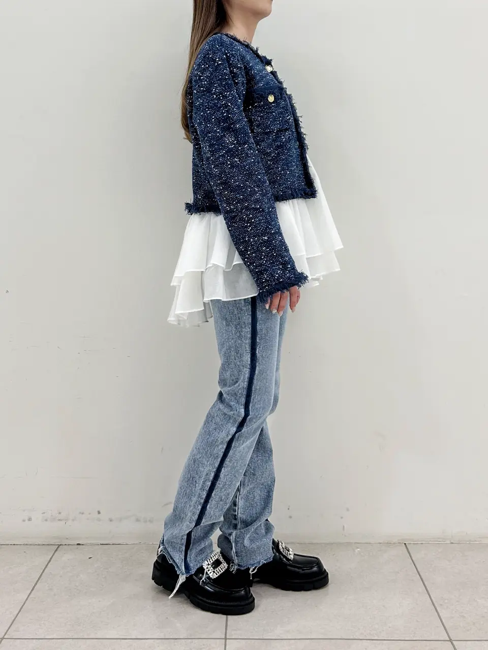 GRACE CONTINENTAL Miu Akamatsu コーディネート画像