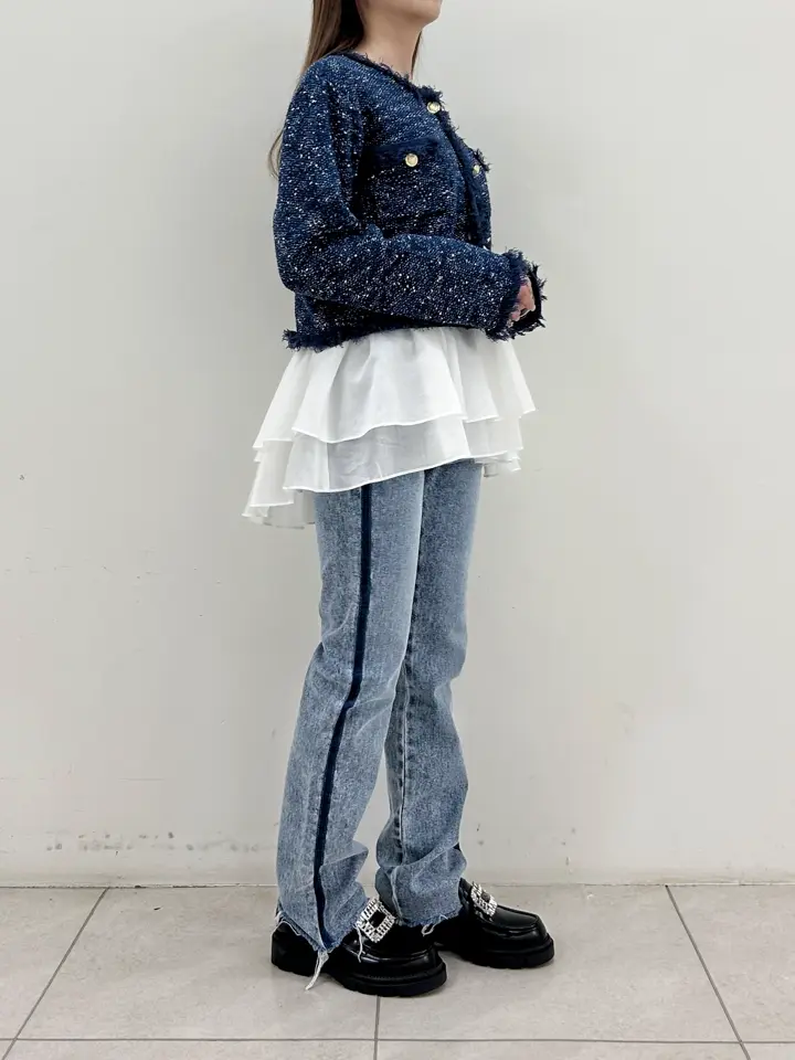 GRACE CONTINENTAL Miu Akamatsu コーディネート画像