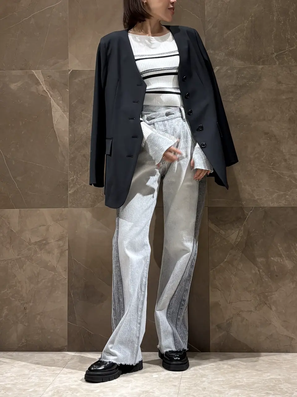 GRACE CONTINENTAL 穐山　香織 コーディネート画像