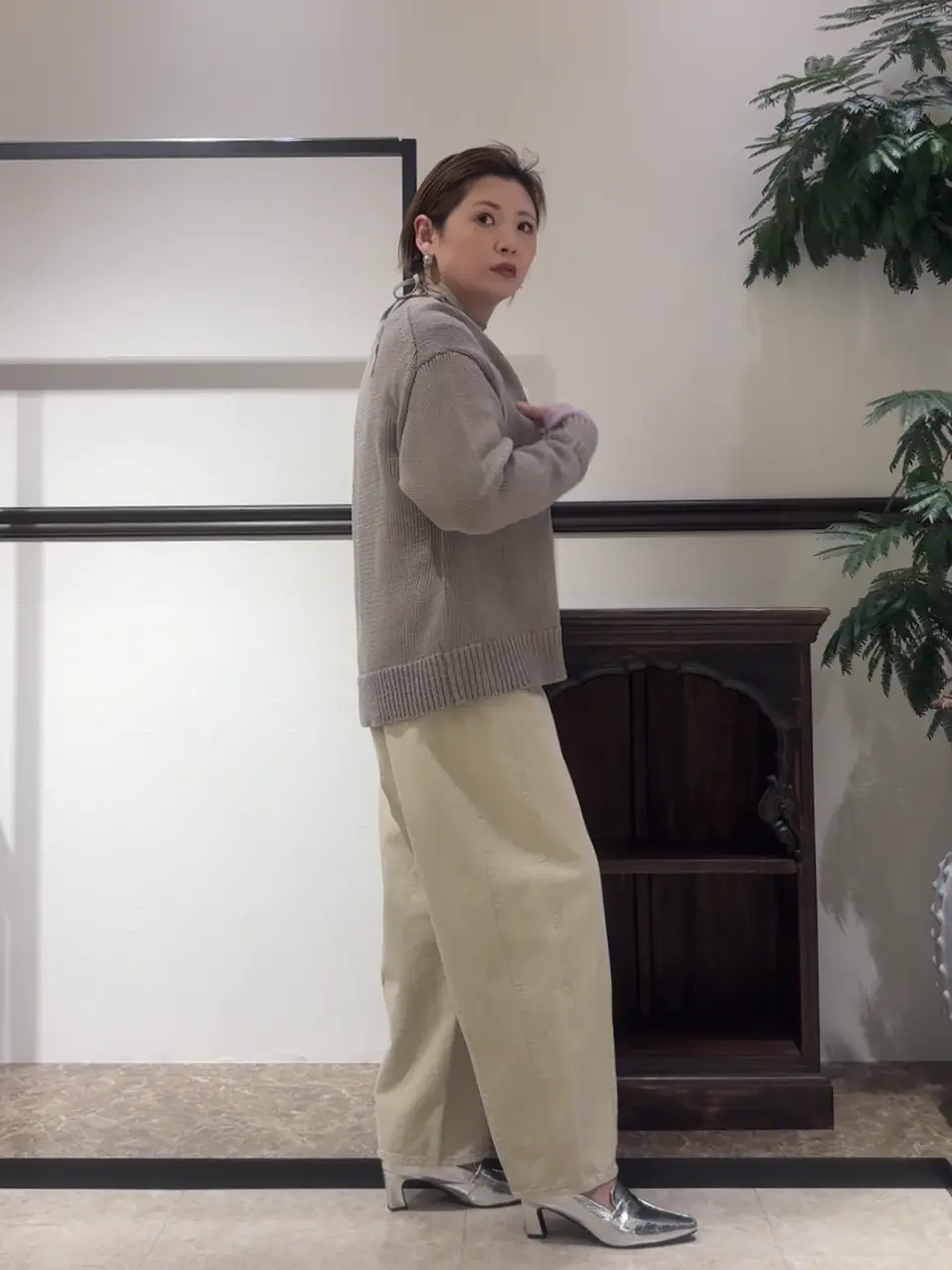 GRACE CONTINENTAL N.YURI コーディネート画像