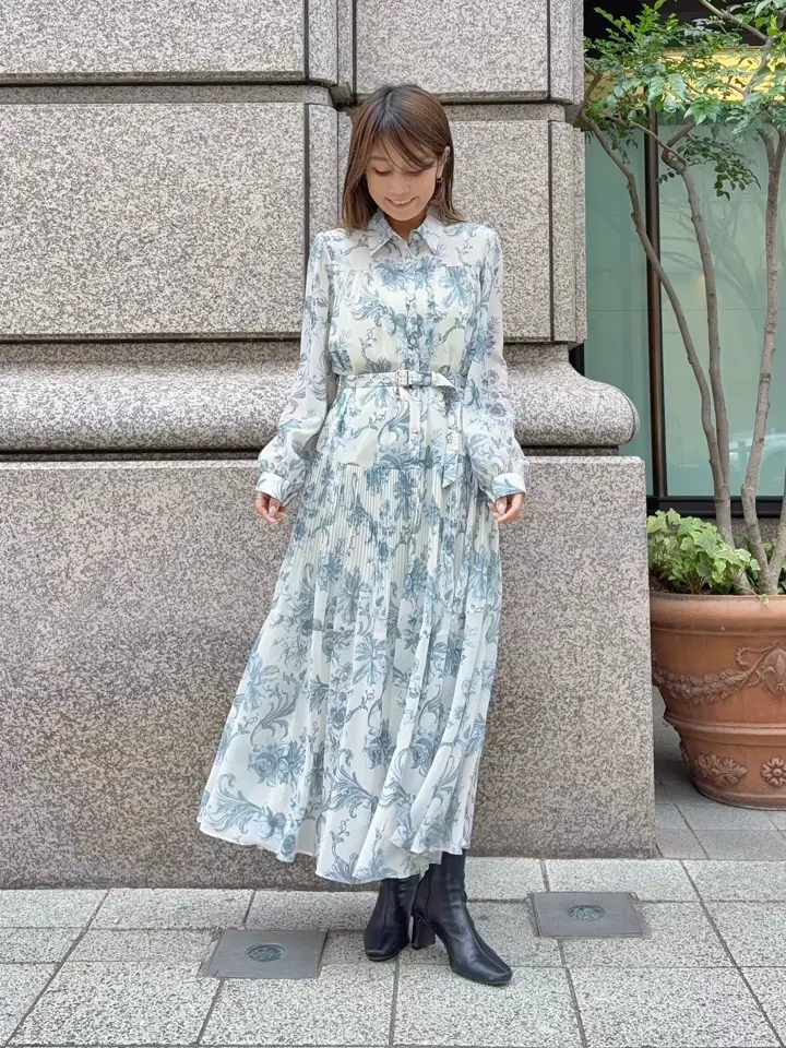 GRACE CONTINENTAL yukimi yonee コーディネート画像