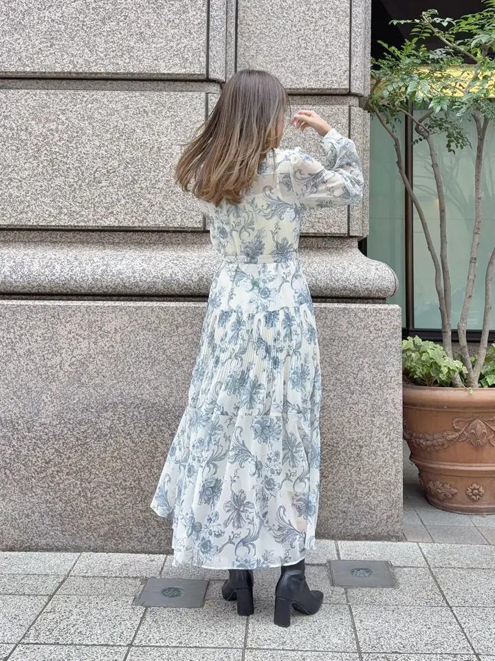 GRACE CONTINENTAL yukimi yonee コーディネート画像