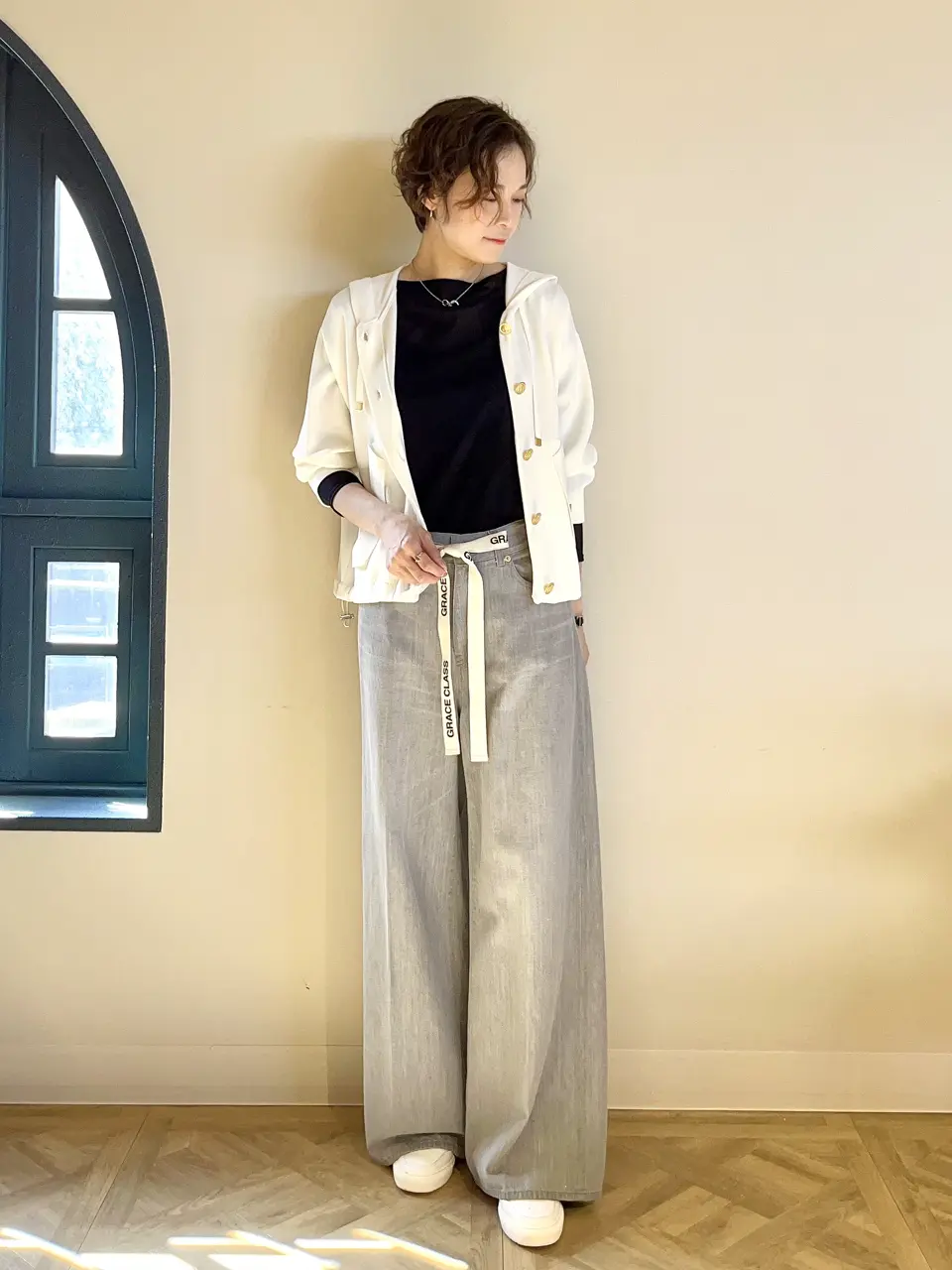 GRACE CONTINENTAL 亀田 未希 コーディネート画像