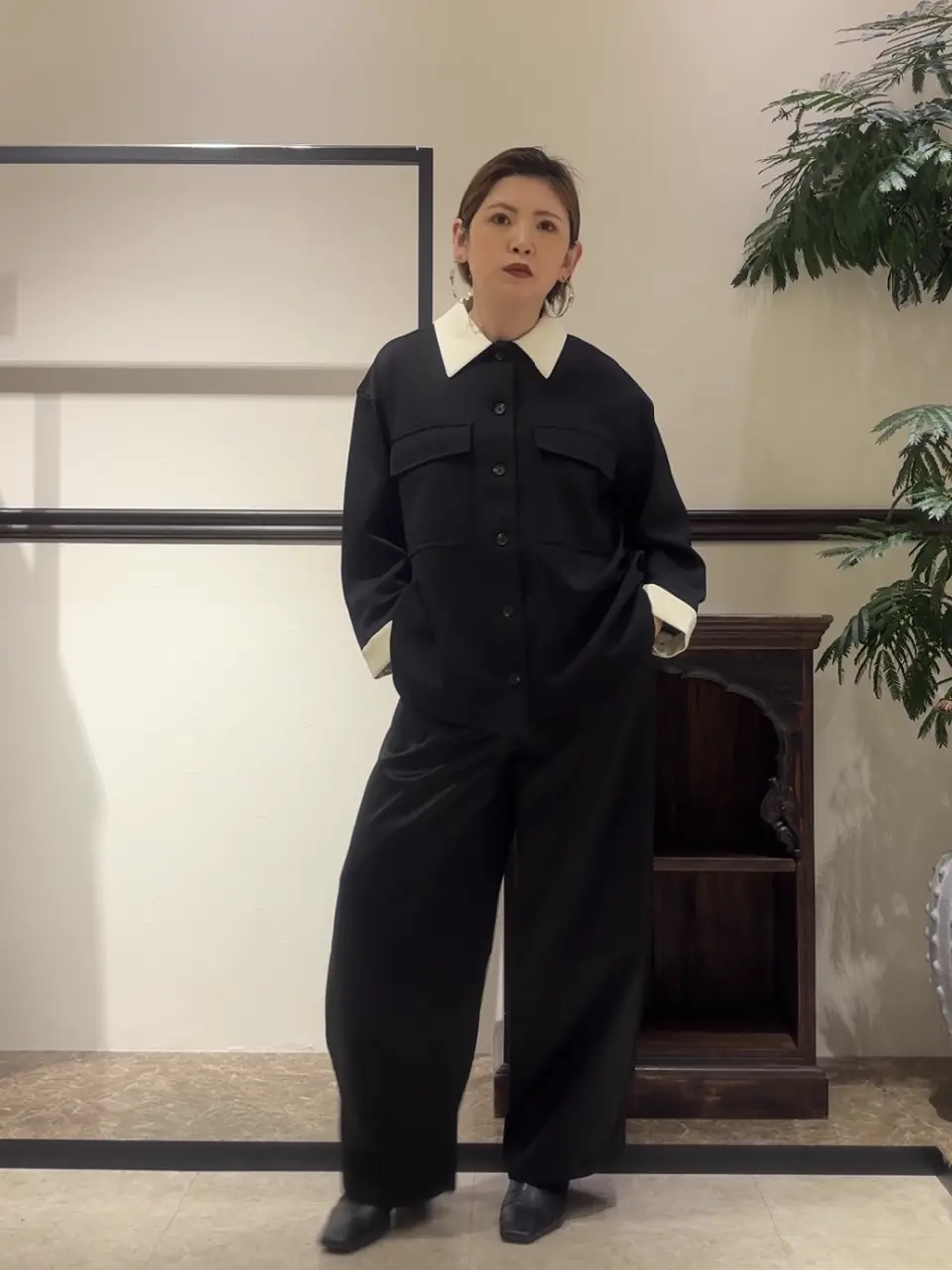 GRACE CONTINENTAL N.YURI コーディネート画像