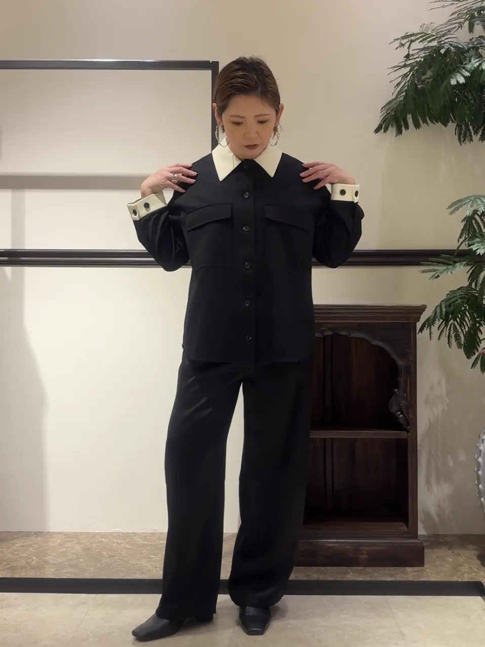 GRACE CONTINENTAL N.YURI コーディネート画像