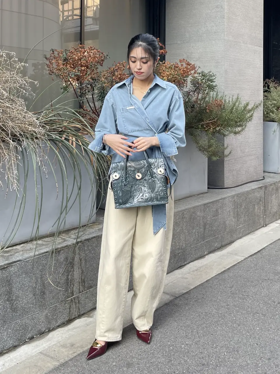 GRACE CONTINENTAL yoshi コーディネート画像