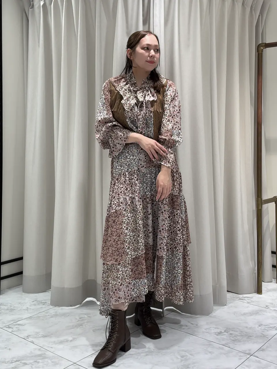 GRACE CONTINENTAL 泉　敦子 コーディネート画像