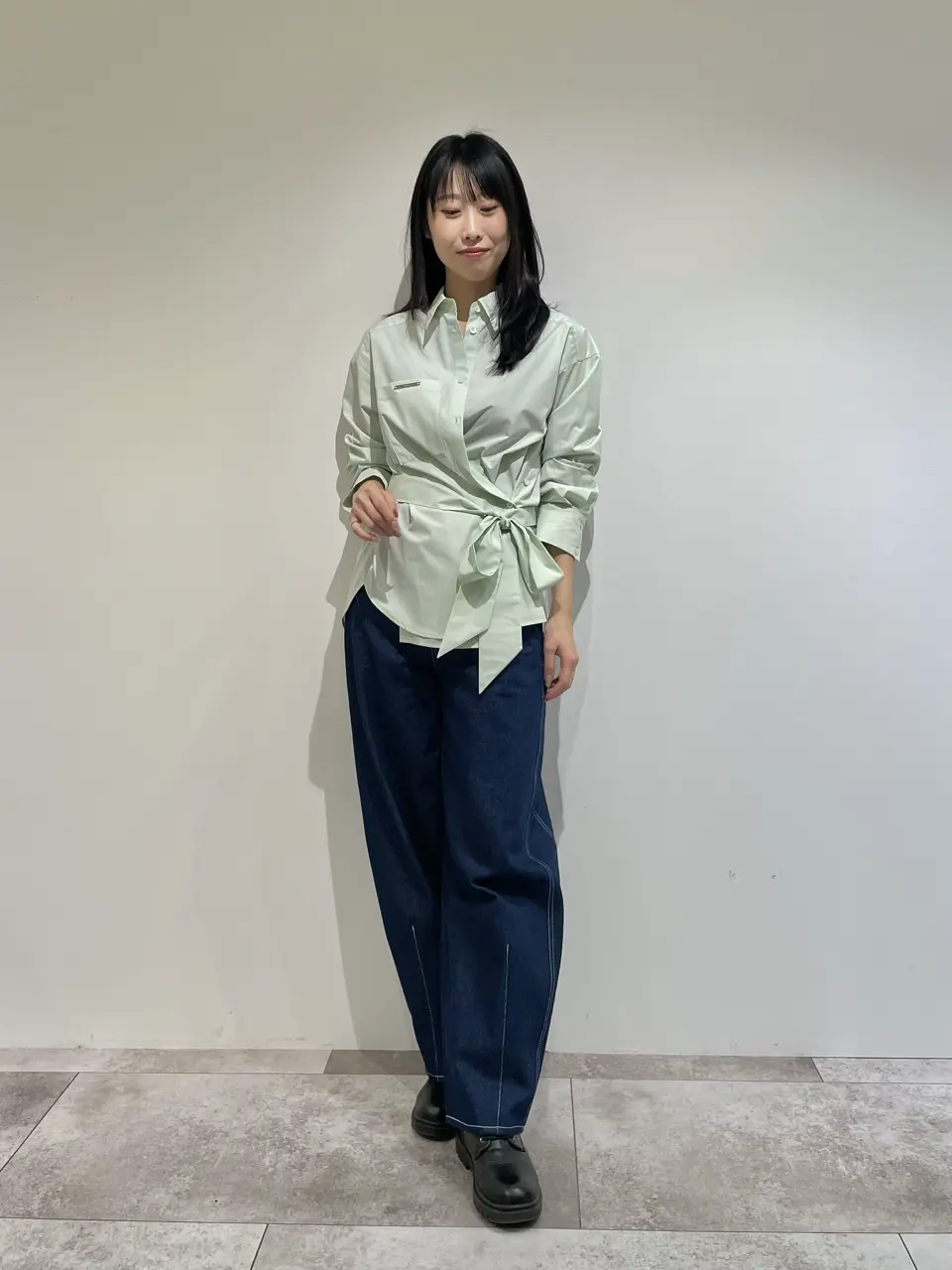  端場　わかな コーディネート画像