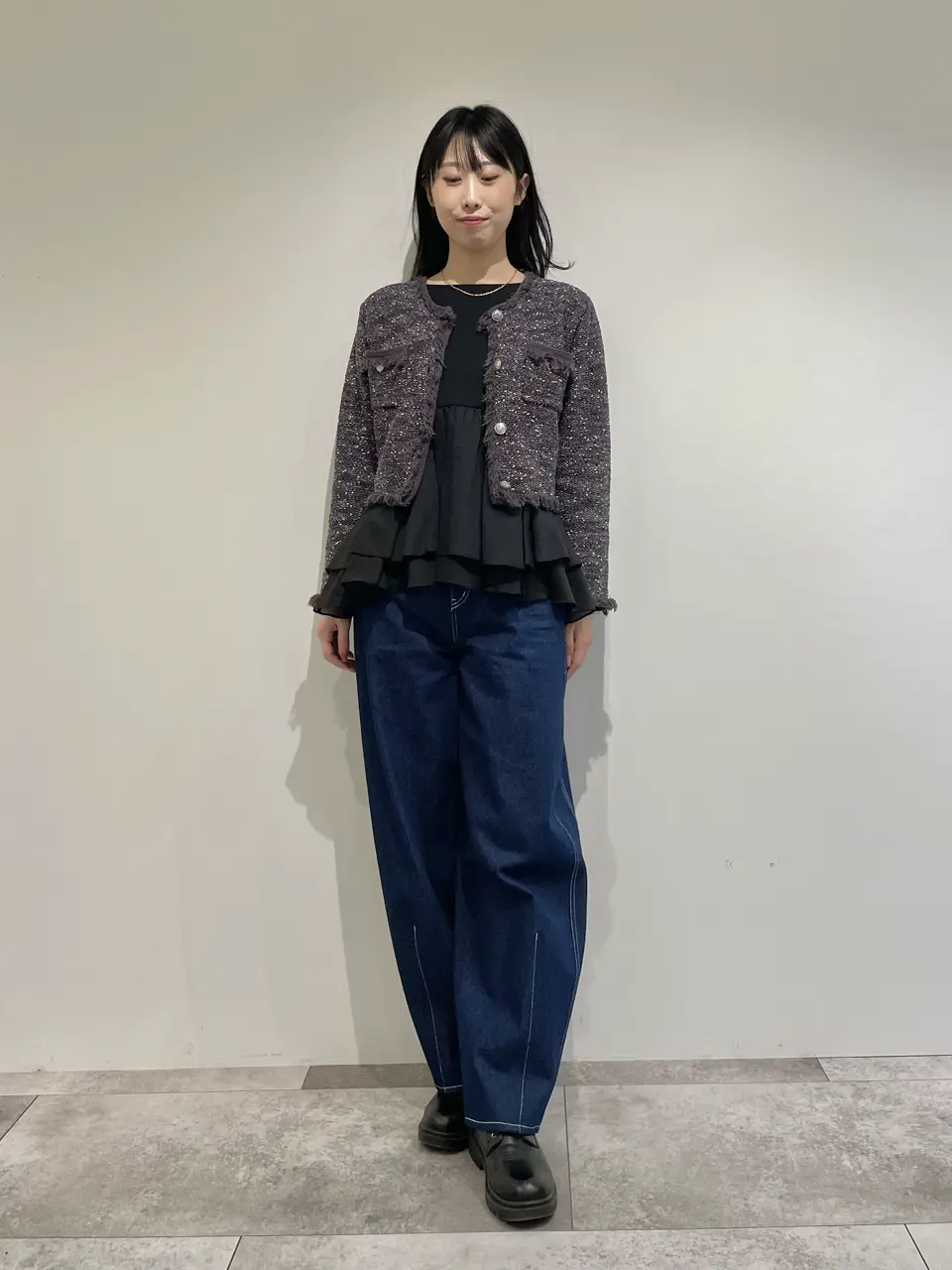  端場　わかな コーディネート画像