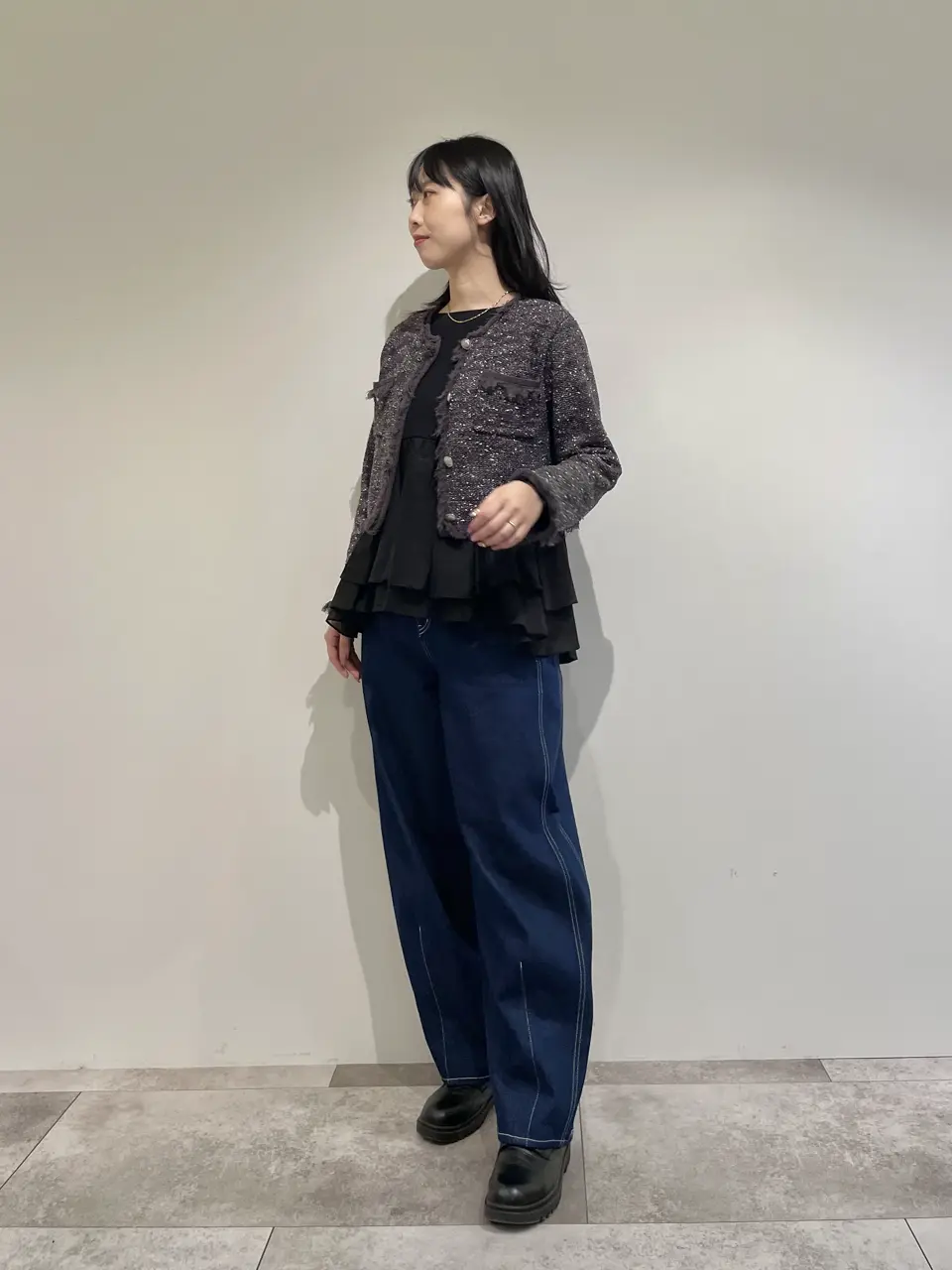 GRACE CONTINENTAL 端場　わかな コーディネート画像