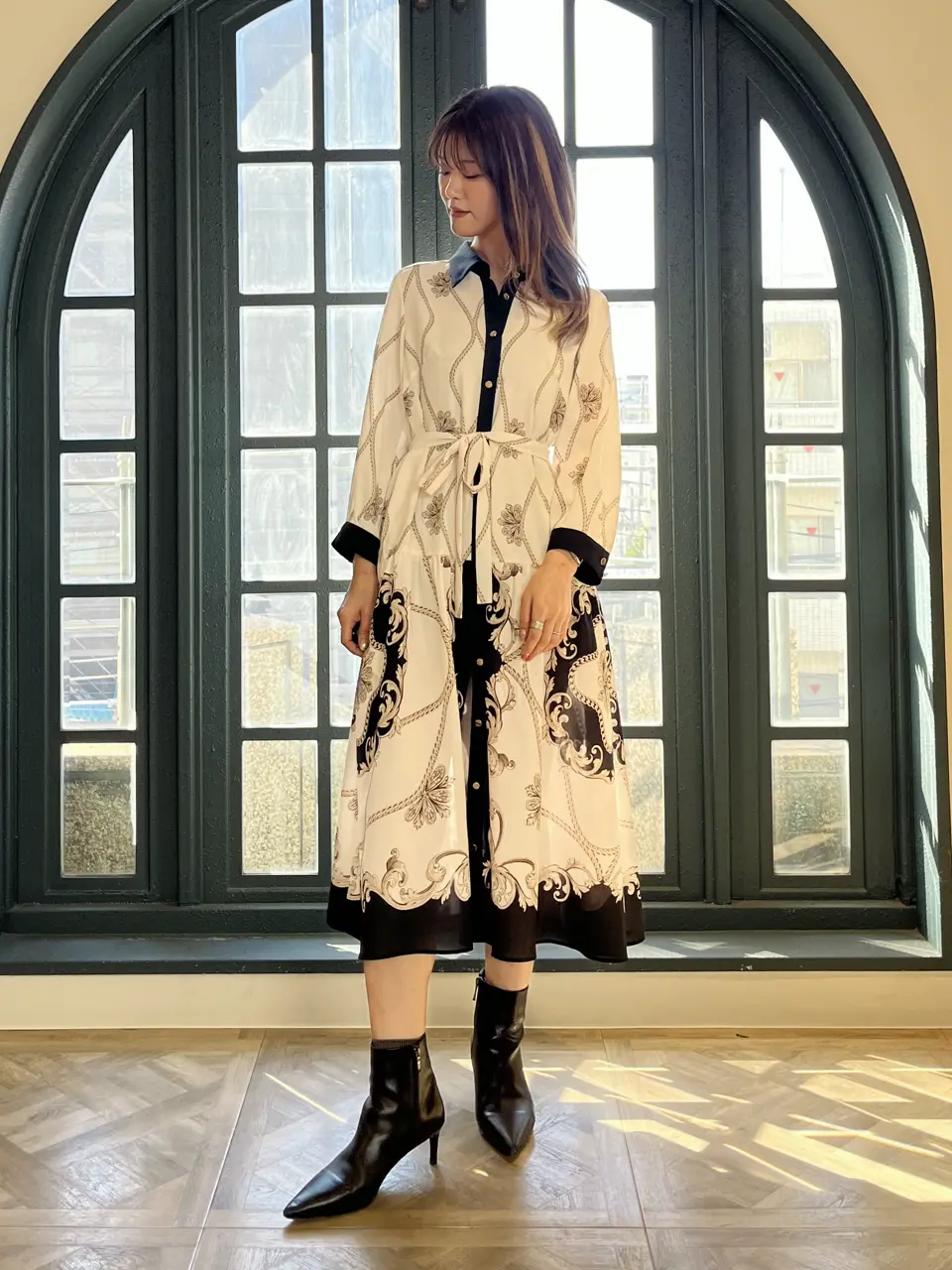 GRACE CONTINENTAL A.Kameyama コーディネート画像