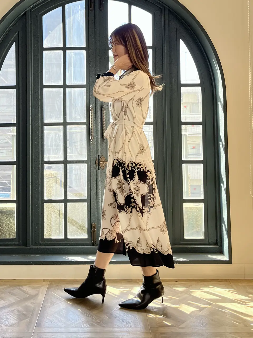 GRACE CONTINENTAL A.Kameyama コーディネート画像