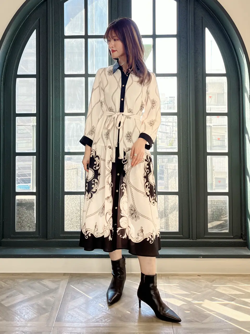 GRACE CONTINENTAL A.Kameyama コーディネート画像