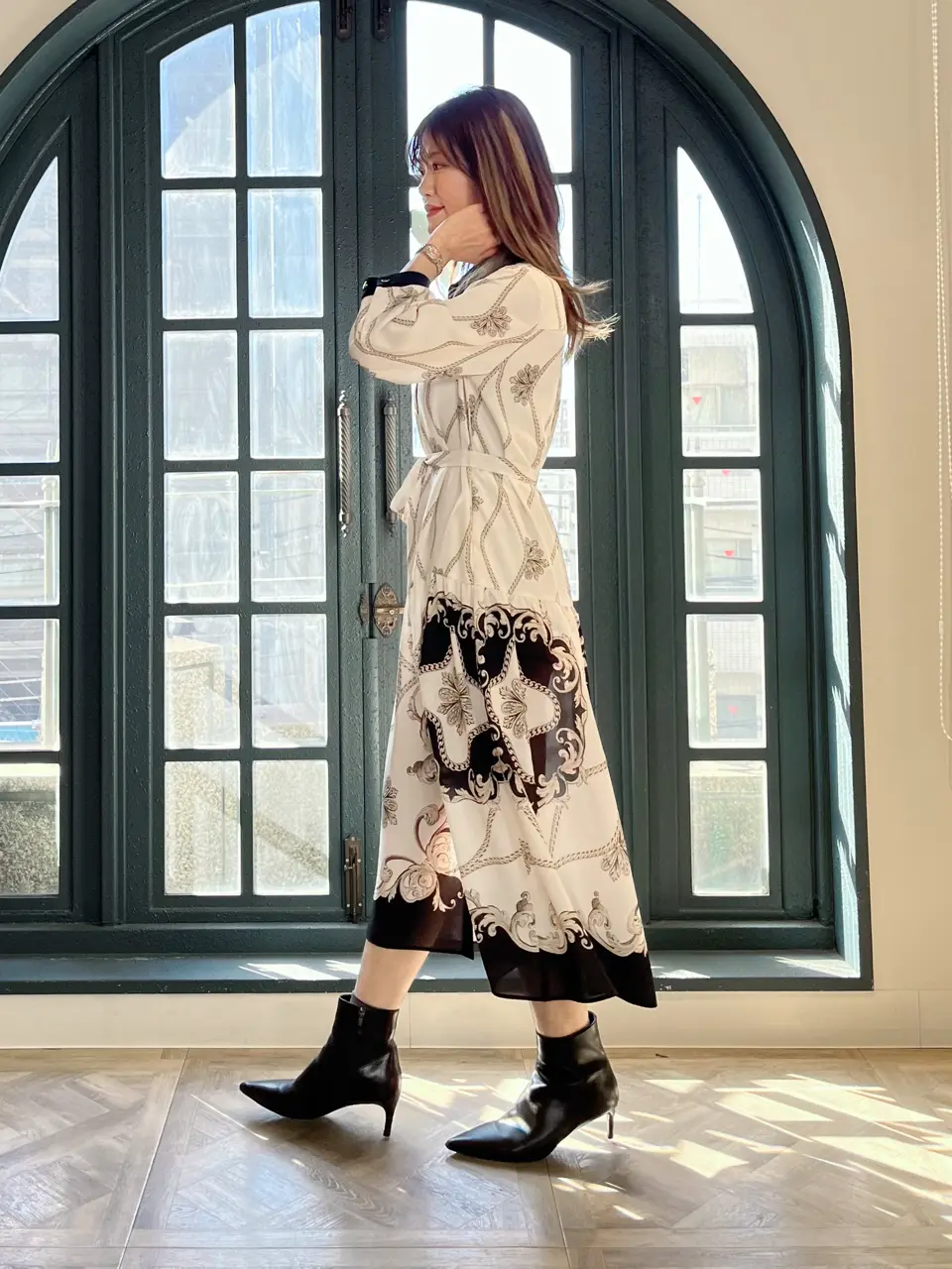 GRACE CONTINENTAL A.Kameyama コーディネート画像