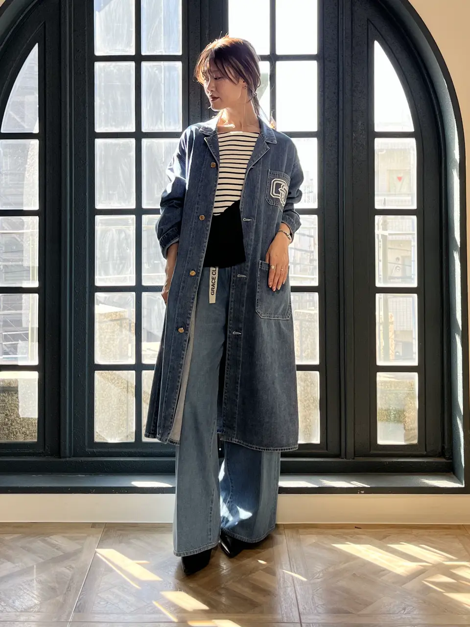 GRACE CONTINENTAL A.Kameyama コーディネート画像