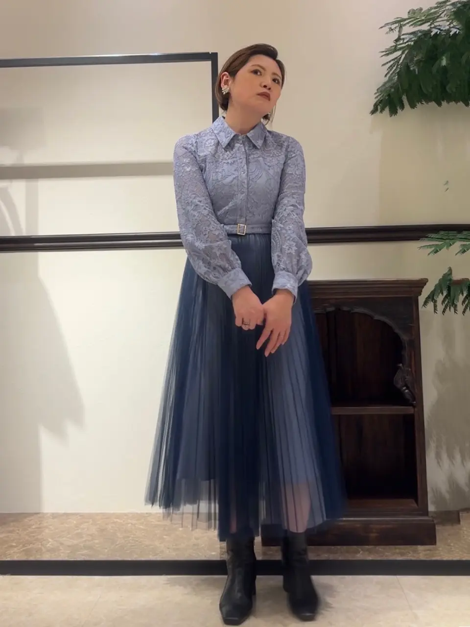 GRACE CONTINENTAL N.YURI コーディネート画像