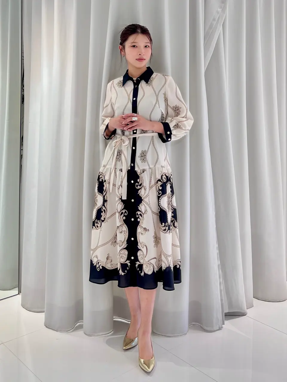 GRACE CONTINENTAL NORIA コーディネート画像