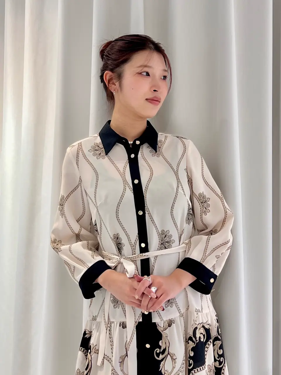 GRACE CONTINENTAL NORIA コーディネート画像